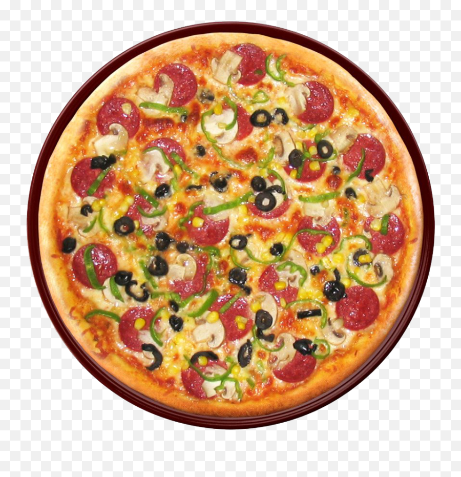 Dominos Pizza Png Transparent Images - Transparent Large Pizza Png,Pizza Png Transparent