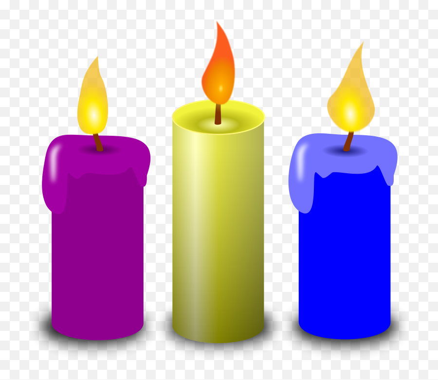 Download Birthday Candles Png Image - Free Transparent Png Candle Clipart,Christmas Candle Png