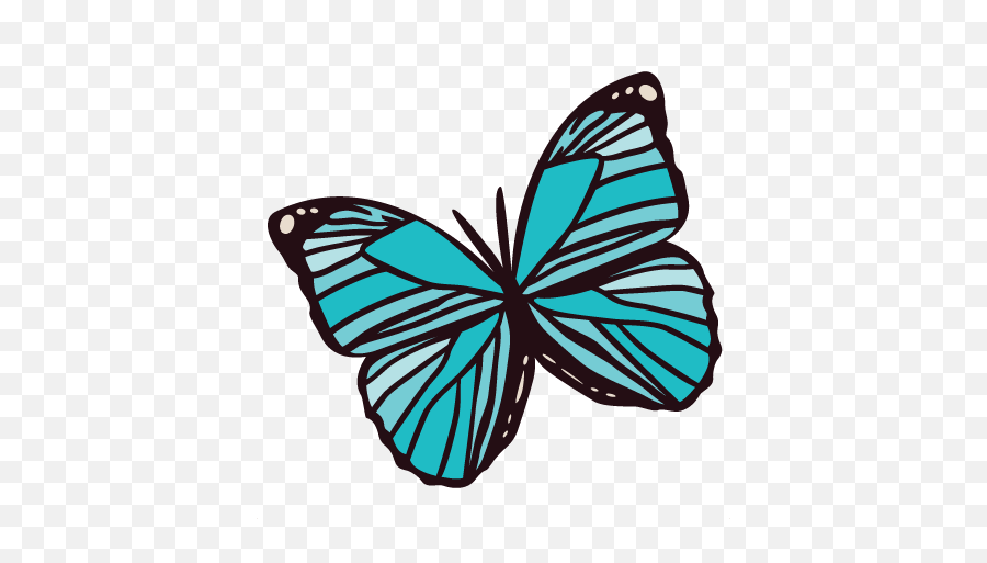 Blue Butterfly Svg Cuts Scrapbook Cut File Cute Clipart - Hella Life Is Strange Sticker Png,Blue Butterflies Png