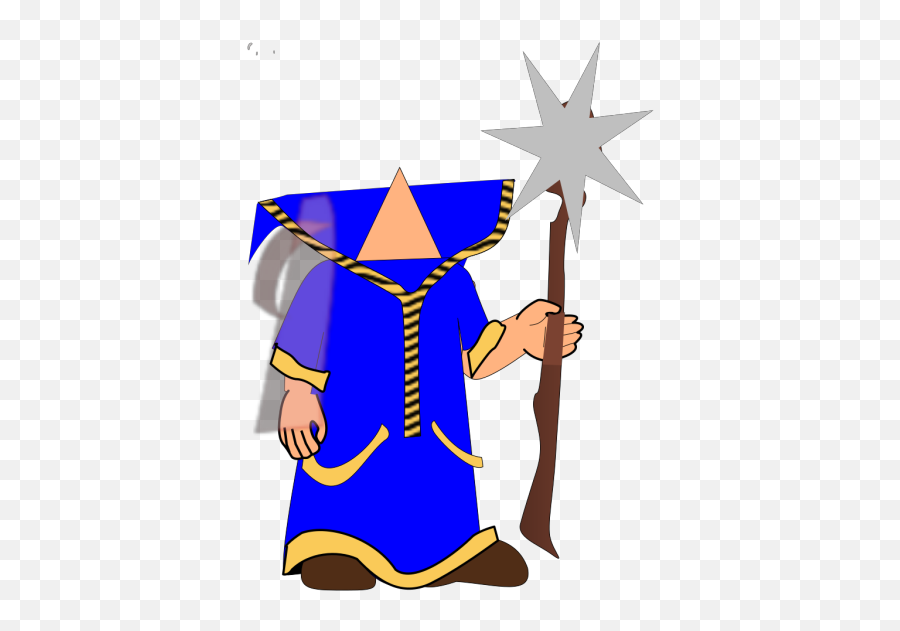 Headless Blue Wizard Png Svg Clip Art For Web - Download Clip Art,Wizard Icon Free