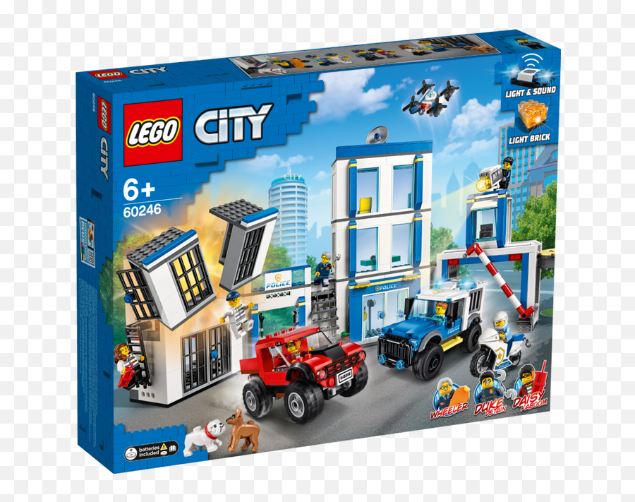 Lego City Police Station 60246 - Lego City Police Station Png,Lego City Logo