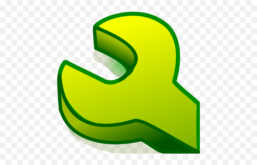Green Shades Repair Icon Vector Clip Art Public Domain Vectors - Chave Inglesa Desenho Verde Png,Refurbishment Icon