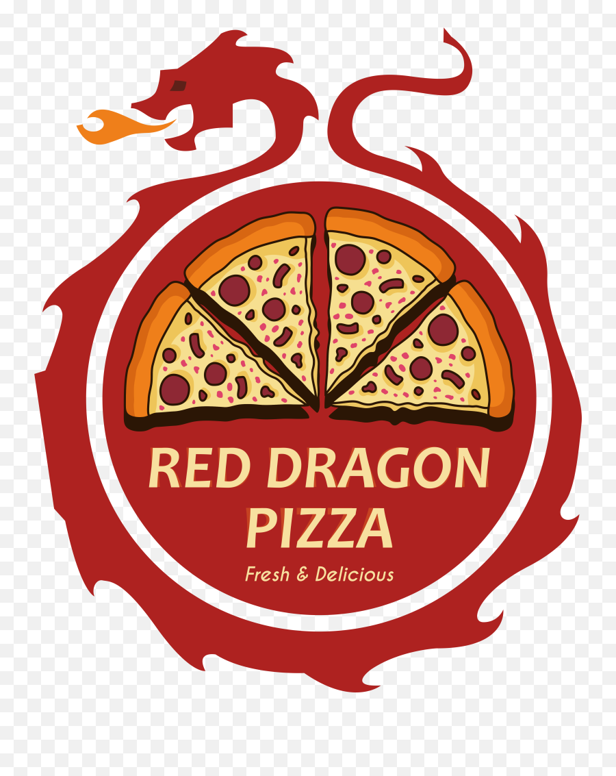 Reddragon Pizza Png Red Dragon