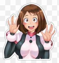 My Hero Academia - Ochaco Uraraka Anime Decal Sticker for CarTruckLaptop eBay png