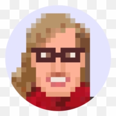 We Are Team Of Nerds - Deltarune Kris Pixel Art Black And White png