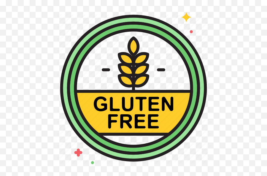 Label Sticker Icon - Gluten Free Label Transparent Png,Gluten Free Logo