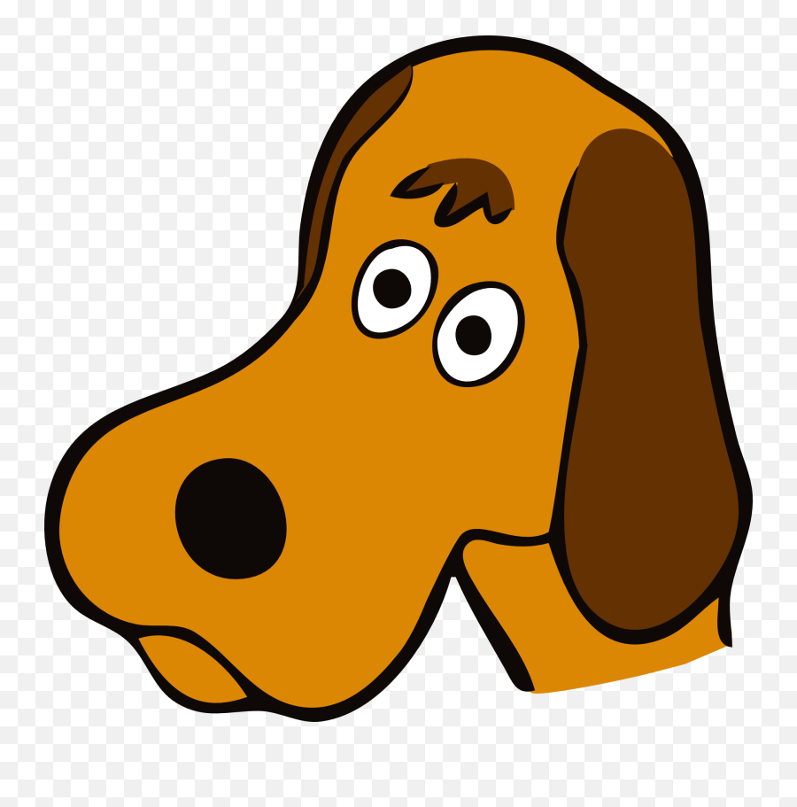 Sad Brown Face Head Png Dog