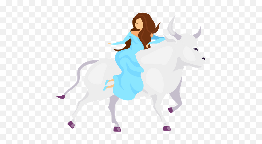 Best Premium Abduction Of Europa Illustration Download In - Horse Supplies Png,Minotaur Icon