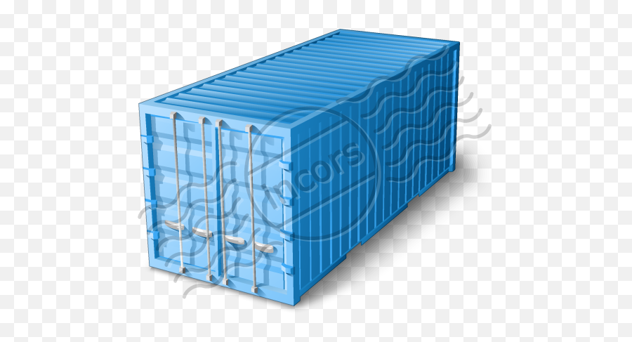Cargo Container 15 Free Images - Vector Clip Png,Shipping Container Icon