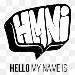 Hello My Name Is Hmnimusic Twitter - Illustration Png,Hello My Name Is Png