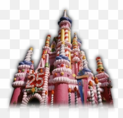 Download Hd Candy Castle - Disney 25th Anniversary Fantasy png
