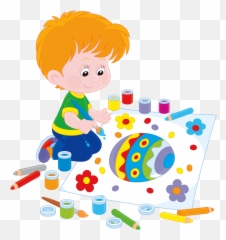 Class Decoration School - Playing Board Games Png Cartoon,Education Clipart Png