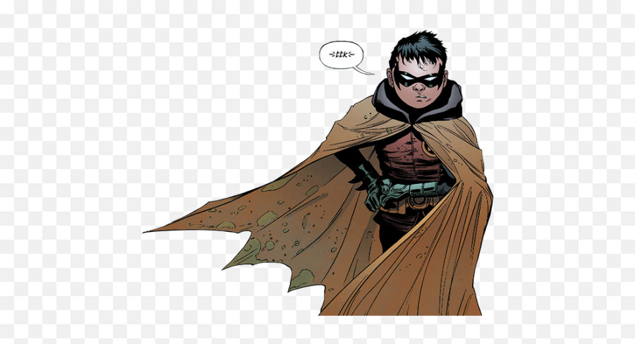 Download Damian Wayne As Robin In Batman And - Mini Robin Damian Wayne Transparent Png,Batman And Robin Png