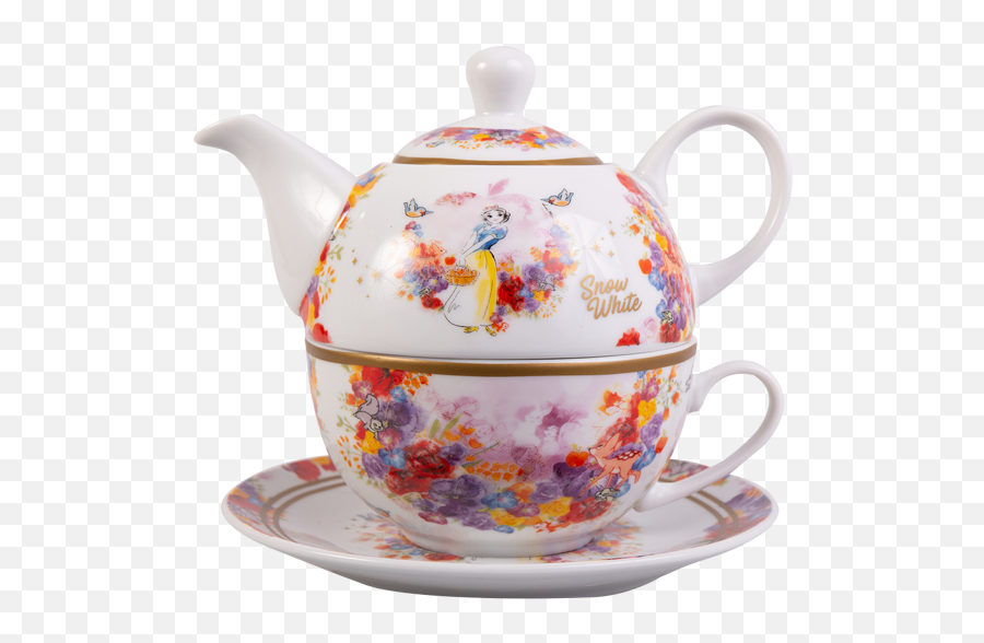 Disney - Snow White Tea For One Set Disney Tea For One Png,Tea Set Png