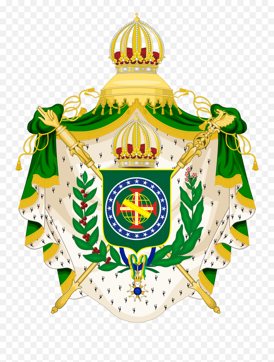 Coat Of Arms The Empire - Empire Of Brazil Coat Of Arms Png,Brazil Png