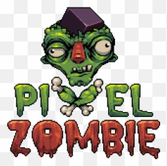 Pixel Zombie Logo - png