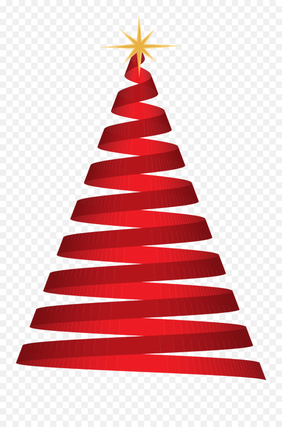 Christmas Tree Red - Free Vector Graphic On Pixabay Arvore De Natal De Fita Png,Christmas Ornament Png