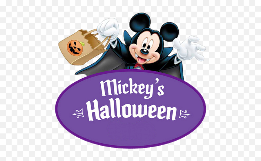 Mickey Mouse Halloween Special Cartoon Goodies Png Logo