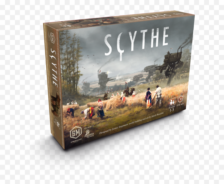 Board Game Png - Scythe Board Game Box Transparent Cartoon Scythe Box Board Game,Board Game Png