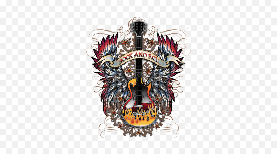 Rock And Roll Shirt Designs With - Rock N Roll Logo Transparent Background Png,Rock And Roll Png