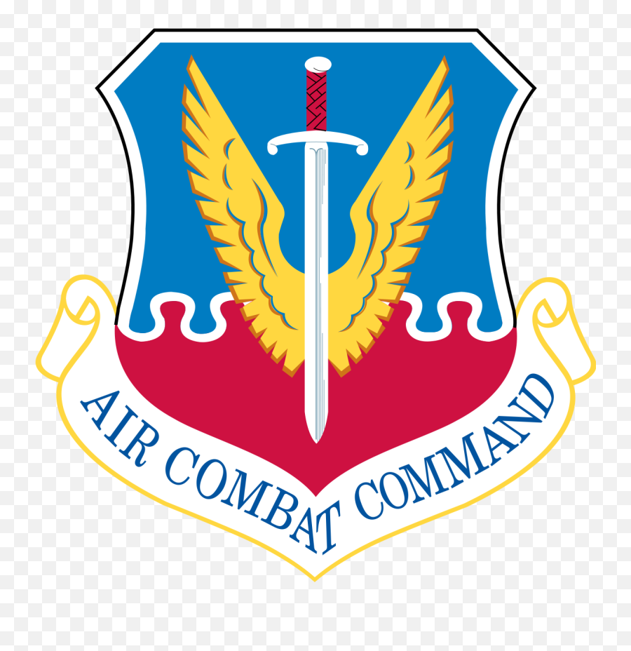 Air Combat Command - Wikipedia Air Combat Command Emblem Png,Af Logo