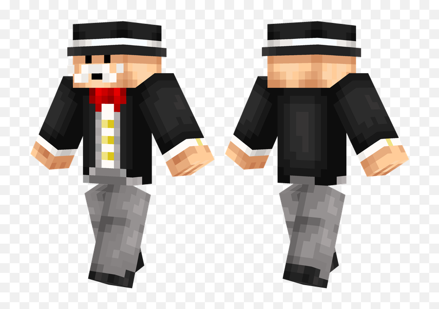 Monopoly Man Minecraft Skins - Slenderman Skin Minecraft Pe Png,Monopoly Man Png