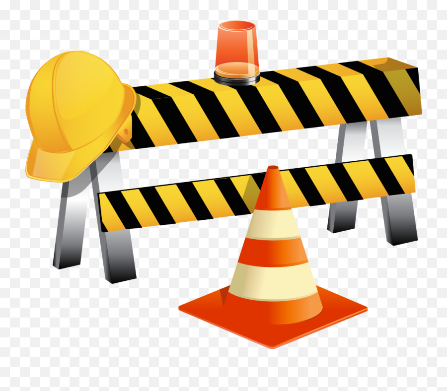 Download Clip Art Vector Flagger Working - Construction Safety Png,Road Clipart Png