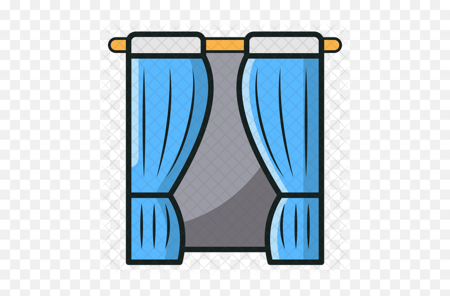 Curtains Icon - Clip Art Png,Curtains Png