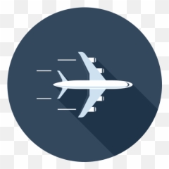 Airplane Free Icon Of Business And Finances Icons - Flat Travel Png Icon,Airplane Icon Png
