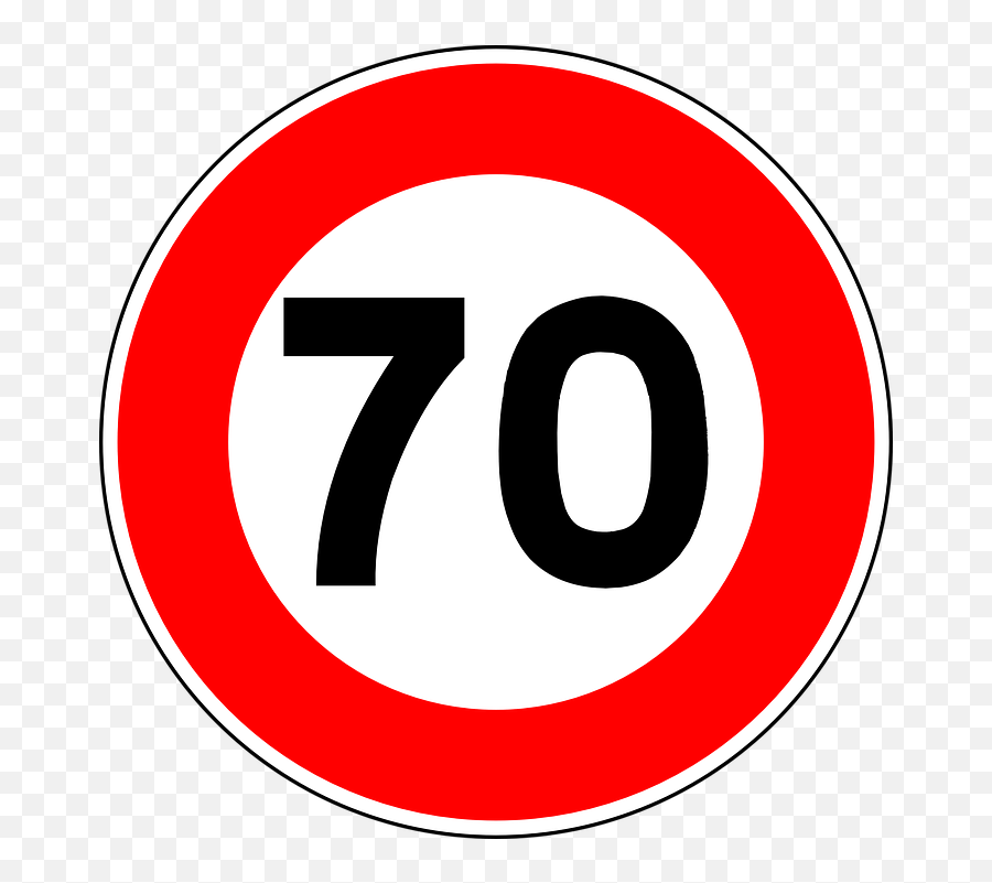 Speed Limit Road Sign Transparent Png - Speed Limit Traffic Sign,Highway Sign Png