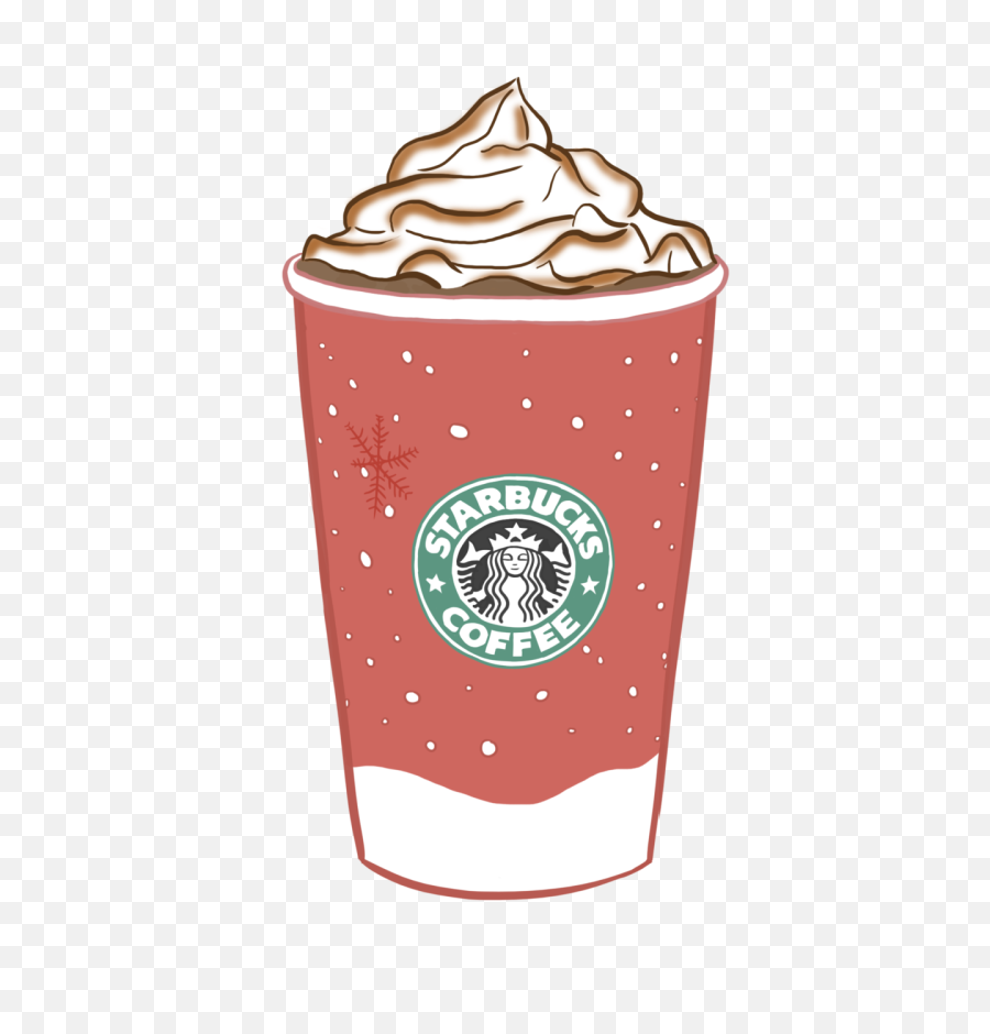 Frappuccino Tea Coffee Drink Starbucks - Starbucks Christmas Cup Drawing Png,Starbucks Png