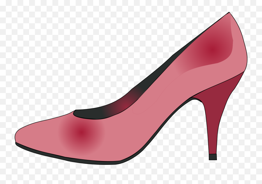 High Heels Red Shoe Svg Vector - Basic Pump Png,High Heels Png
