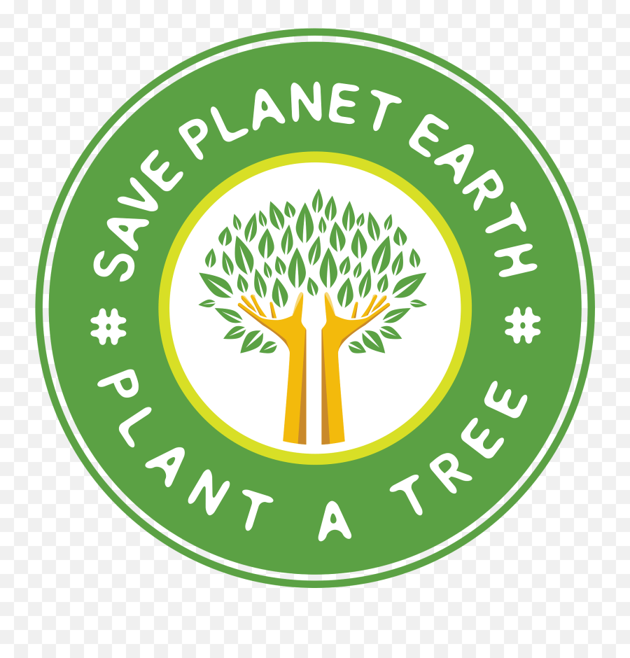 Plant A Tree Logo Clipart - Emblem Png,Tree Logo Png