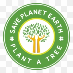 Plant A Tree Logo Clipart - Emblem Png,Tree Logo Png