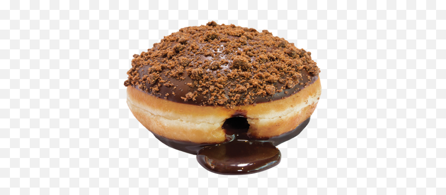 Download Chocolate Fudge - Krispy Kreme Donuts Powdered Chocolate Png,Fudge Png