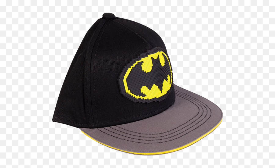 Dc Comics - Pixel Batman Logo Cap Baseball Cap Png,Pictures Of Batman Logo