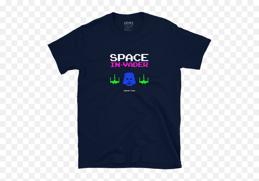 Space Invader - Commes De Garcon Blue Shirt Png,Space Invader Png