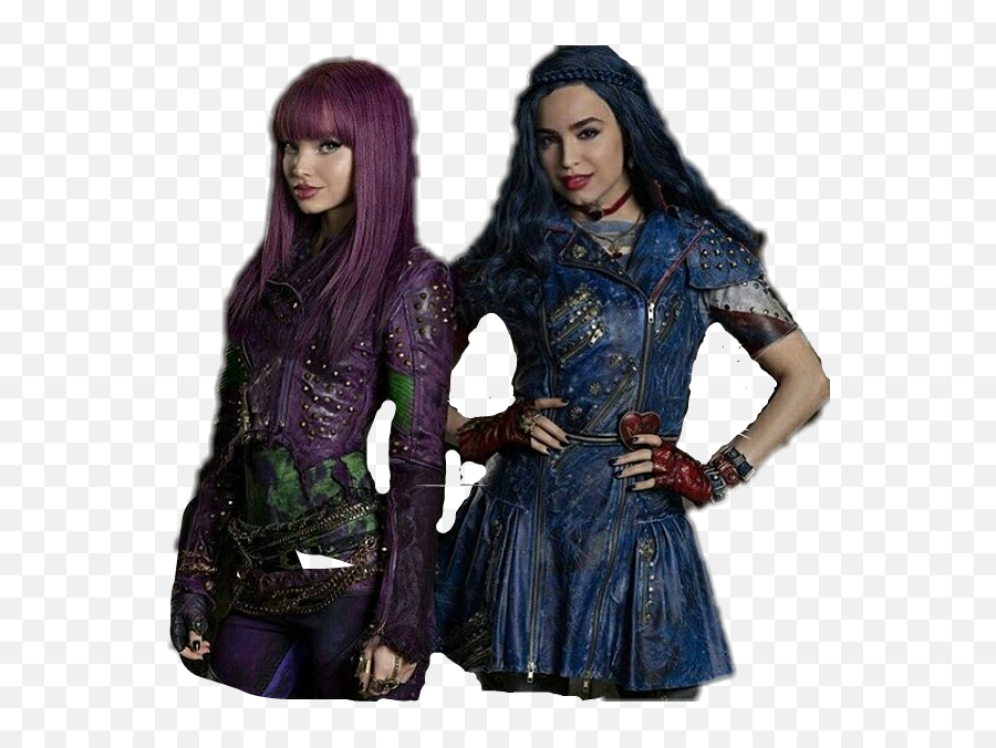 Descendientes 2 Dovecameron Sofiacarson - Descendientes Mal Mal And Evie Sticker Png,Dove Cameron Png