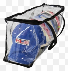 Clear Zipper Collapsible Soft Plastic - Cap In A Bag Clipart Png,Zipper Transparent