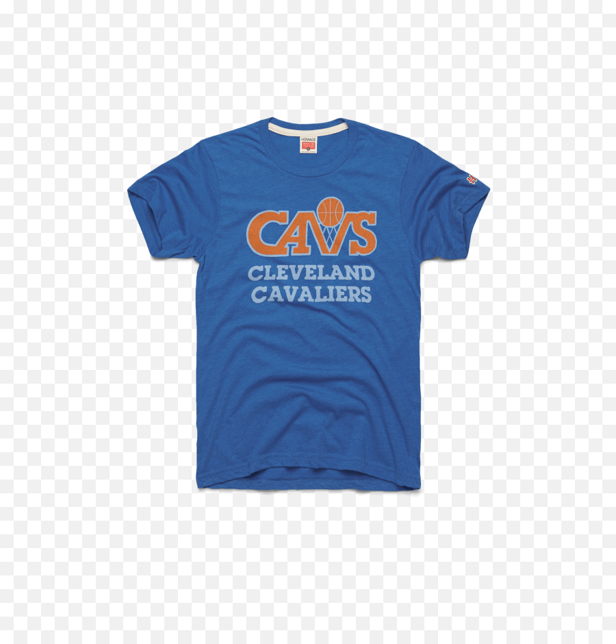 Cavs Blue And Orange Cleveland - Short Sleeve Png,Cavs Png