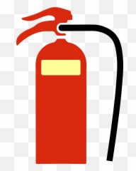 Fire Border Png - Firefighter Clipart Extinguisher Cartoon