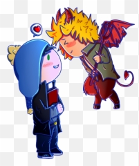 Youth Pastor Craig And Imp Tweek Because I Love Them Clipart - Pastor Craig And Imp Tweek Png,Imp Png