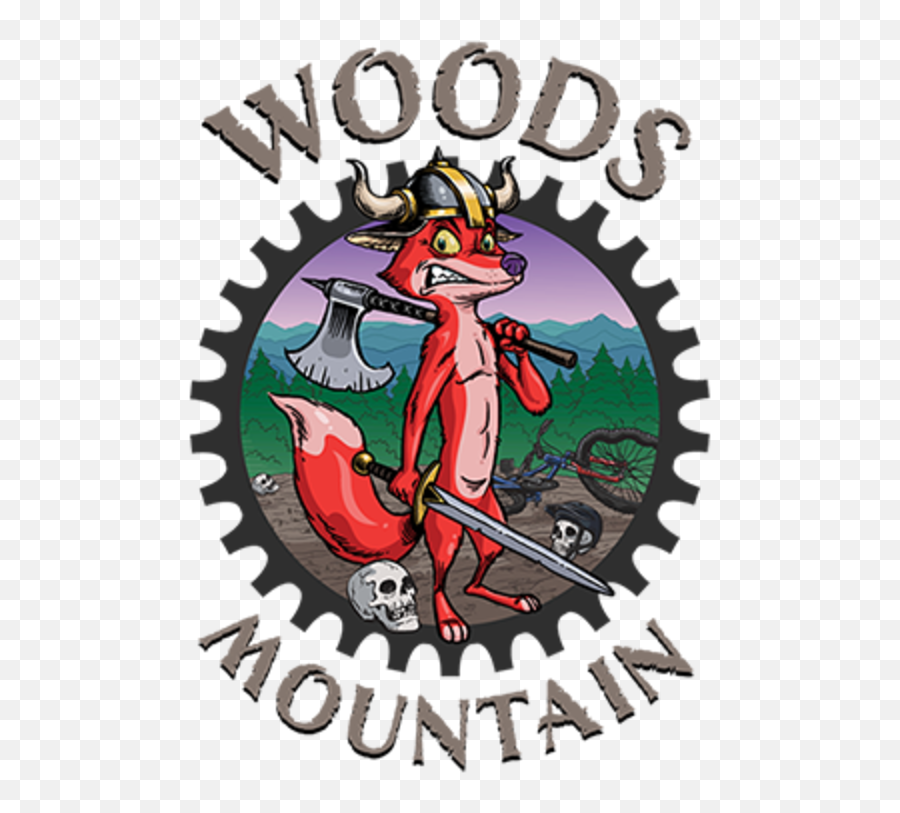 Woods Mountain - Marion Nc Mountain Biking 2 T 3 Morale Patch Png,Cartoon Mountain Png