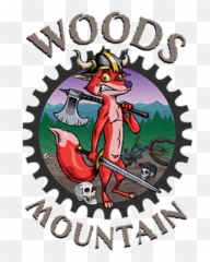 Woods Mountain - Marion NC Biking 2 T 3 Morale Patch png