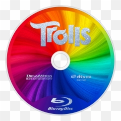 Trolls - Blu Ray Png,Trolls Movie Logo