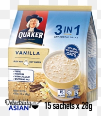 Quaker Oats 3 - Quaker 3 In 1 Png,Quakers Oats Logo