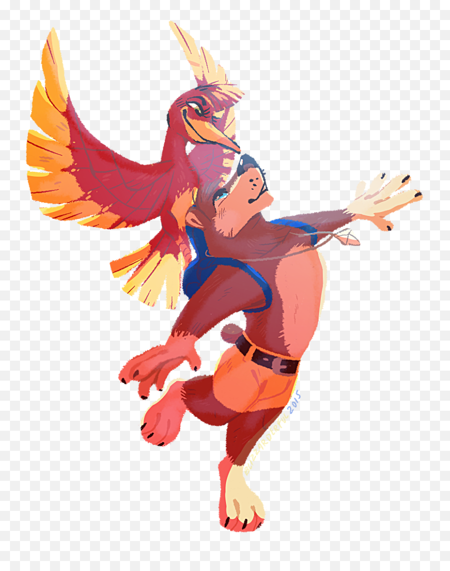 Banjo Kazooie Fan Art - Banjo Et Kazooie Fan Art Png,Banjo Kazooie Png