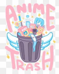 The Home Of Ms Kawaii Sammy - Transparent Anime Trash png