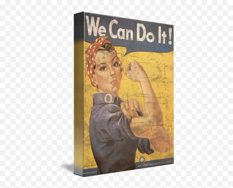 Howard Miller We Can Do It Rosie The Riveter By Leo Kl - We Can Do It Ww2 Poster Png,Rosie The Riveter Png