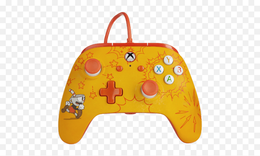 Enhanced Wired Controller For Xbox One - Cuphead Xbox One Powera Controller Png,Cuphead Transparent